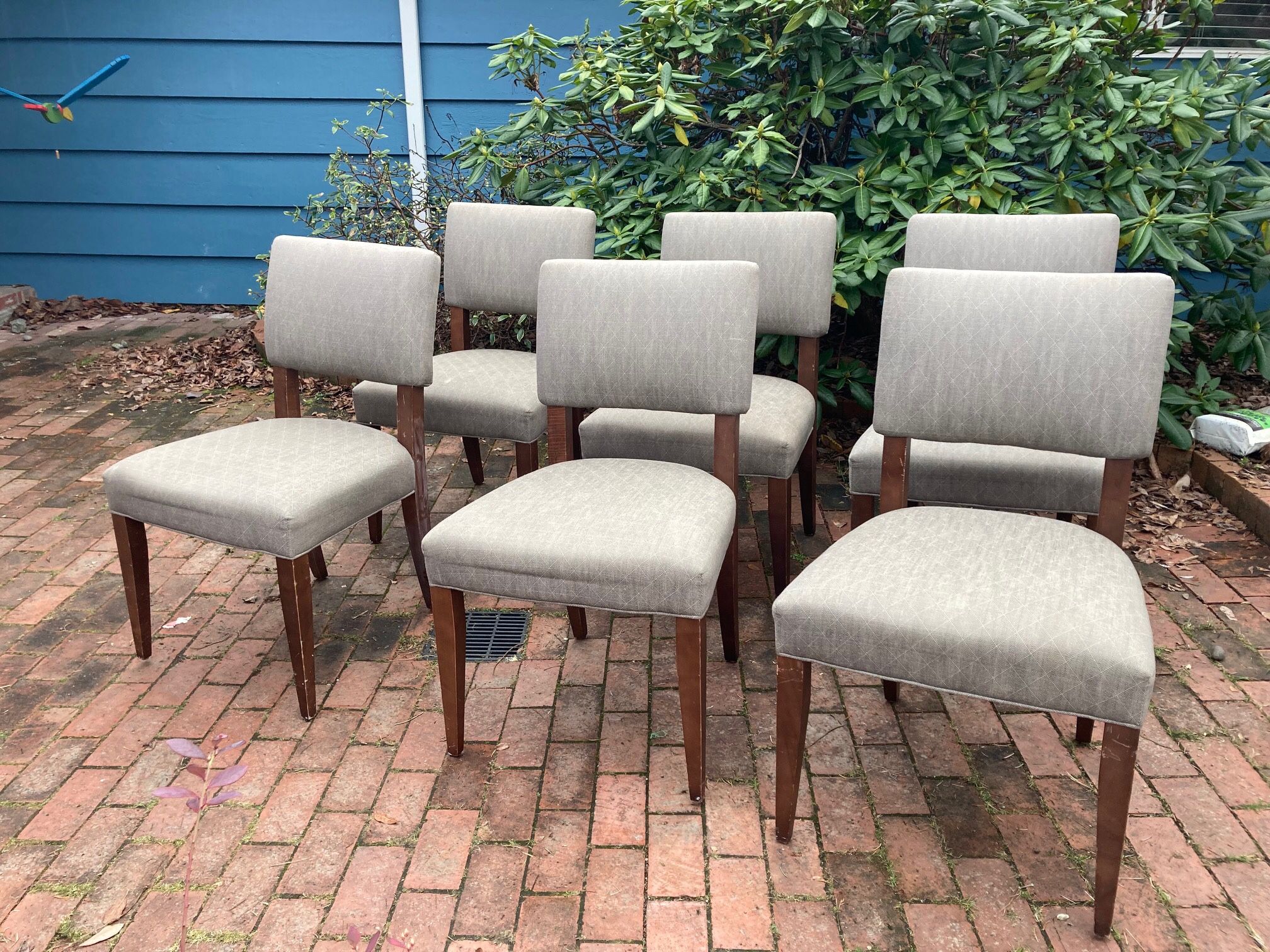 Crate And Barrel Cody Dining Room Chairs (2 Or 6)