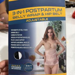 3 In 1 Postpartum Belly Wrap And Hip Belt 