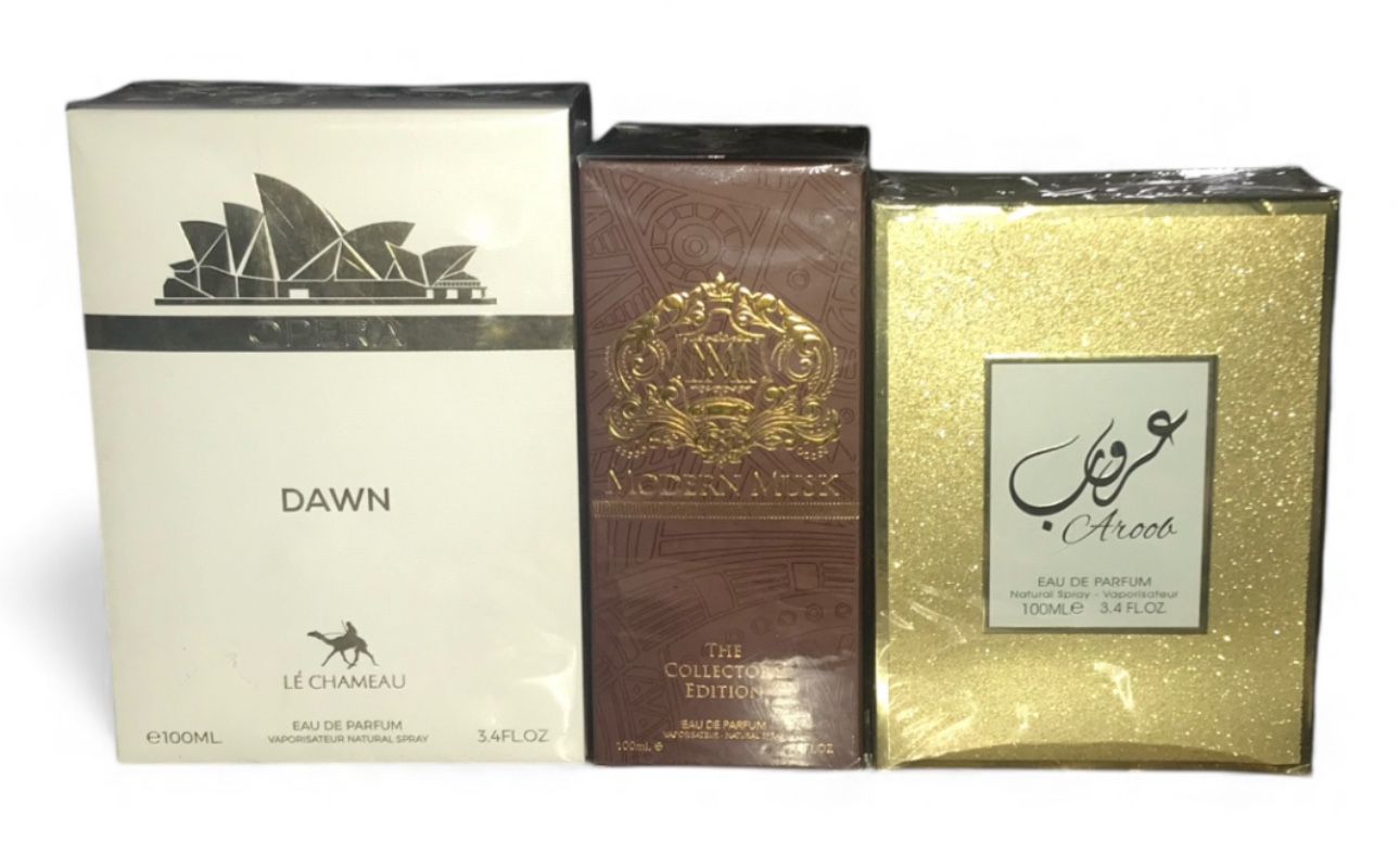 New Women’s 3 Perfume Gift Set