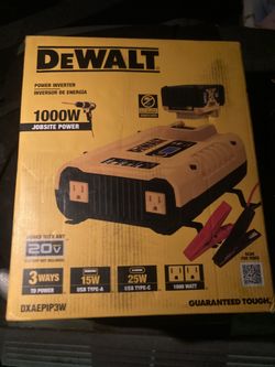 DEWALT 1000W POWER INVERTER