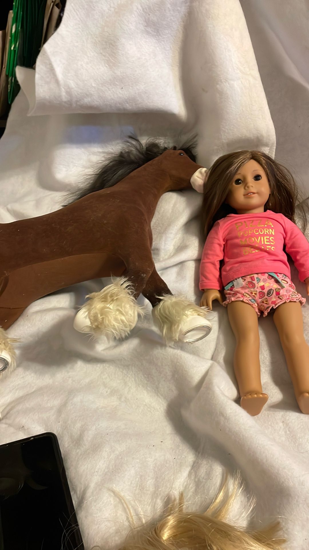 American Girl Doll And Horse