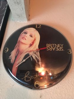 Britney Spears Clock