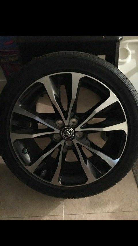 17 inch rims and tires (Corolla)