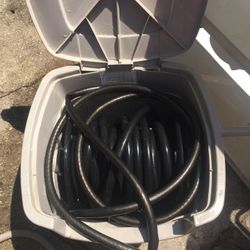 Nice who’s rail with heavy duty hundred foot hose only $60 takes it down