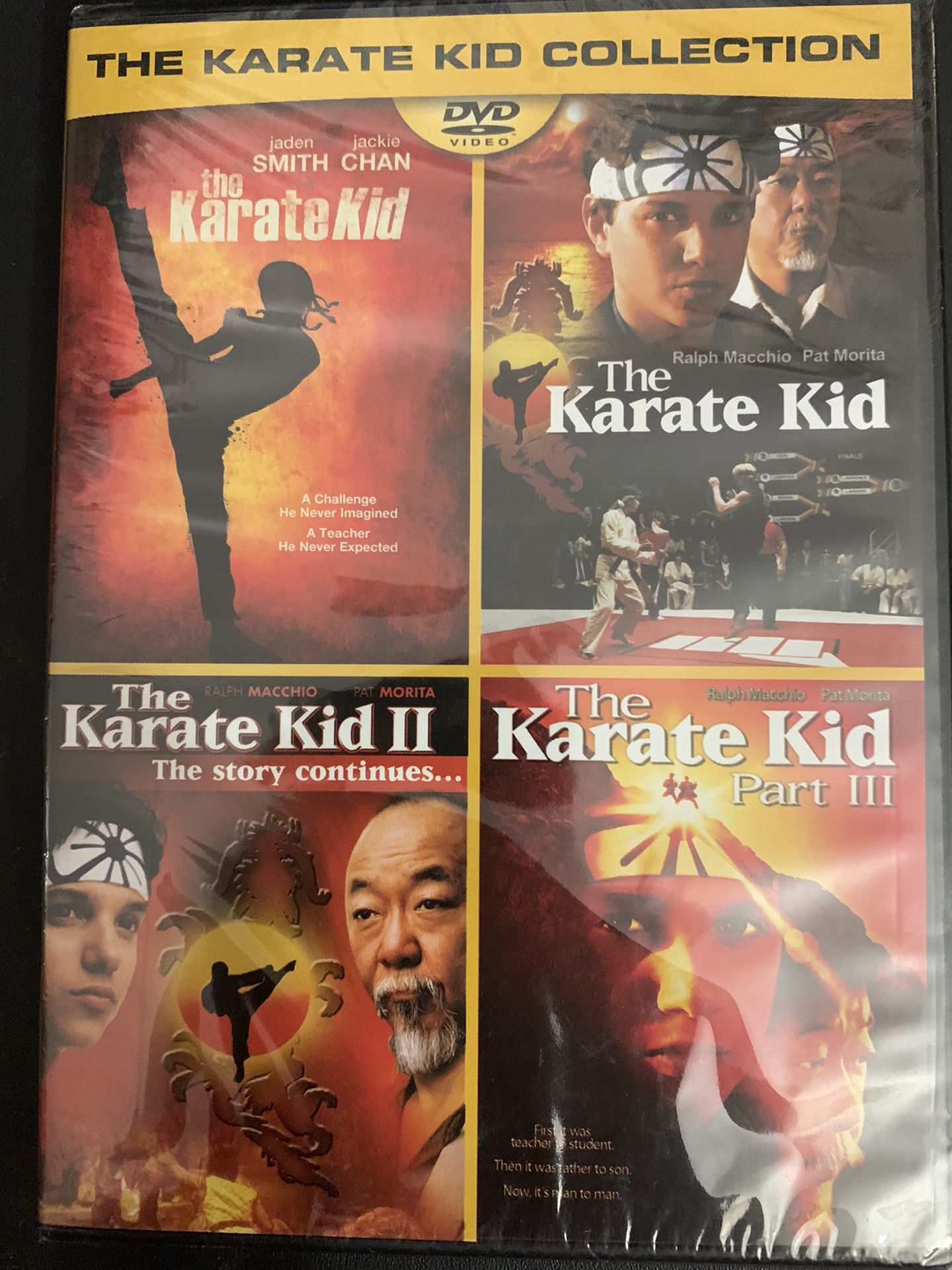 The KARATE KID 4-Movie Collection (DVD)
