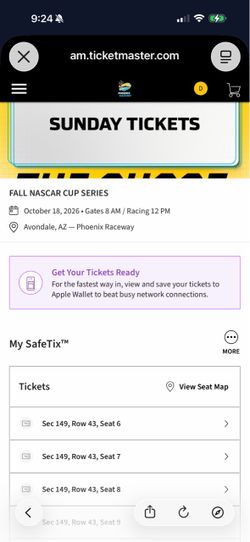 NASCAR Tickets
