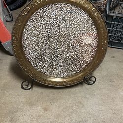 decorative A Platter With Stand