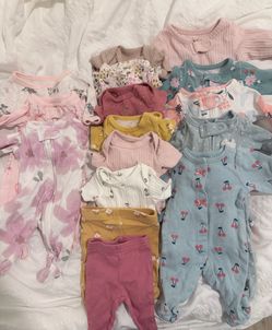 Premie baby girl bundle