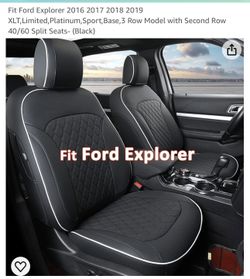 Ford Explorer Leather seat covers 