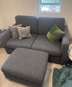 Sofa Bed / Pull Out Couch w/ Ottoman