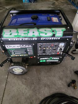 Duromax 12500 hybrid portable generator