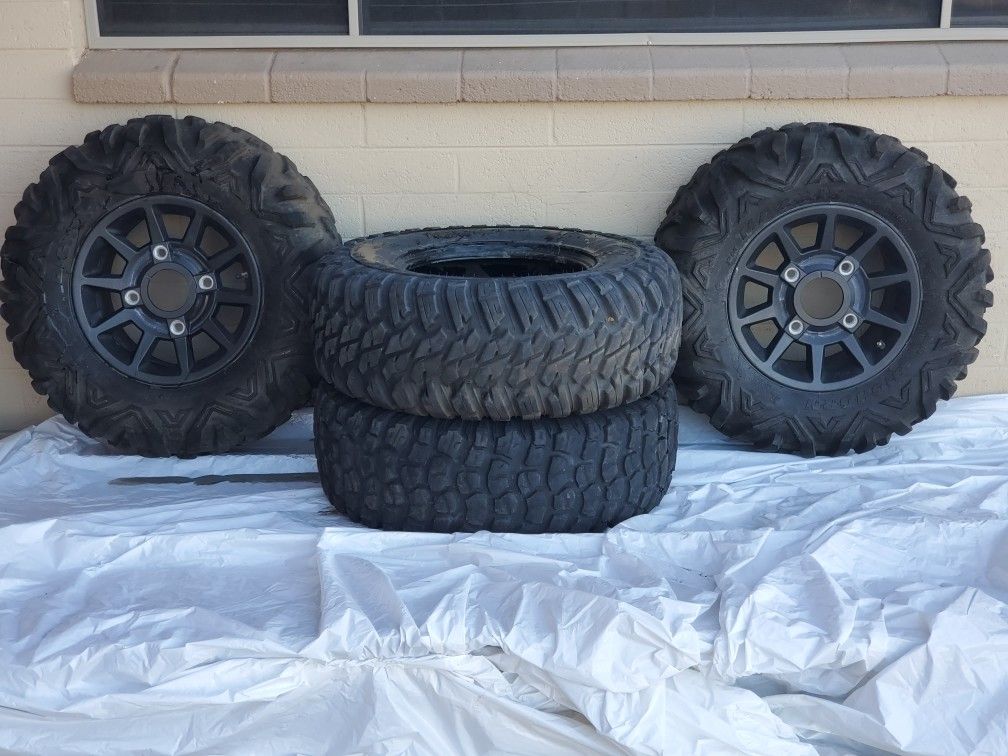 side by side off road tires (Big Horn Maxxis)