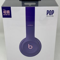 Beats by Dr. Dre Solo3 Wireless On-Ear Headphones - Pop Violet