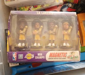 Collectable Lakers Mini bobble Heads