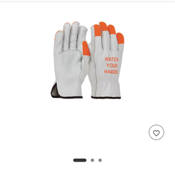 Global Glove 3200WH high-visibility leather
