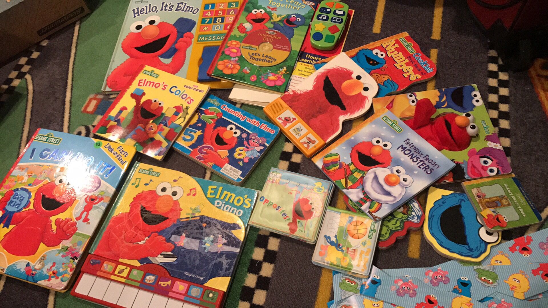 Elmo Sesame Street books