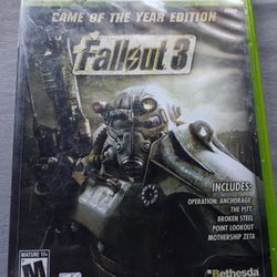 Fallout 3 Game Of The Year Edition Xbox 360