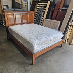 Queen Bed And Mattress
