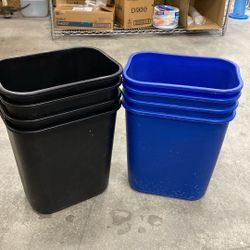  4 Trash Cans And Recycling Trash Cans For Office