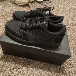 Nike Air Jordan 1 Low Travis Scott Black Phantom