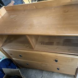 Changing Table Or Simple Two Drawer  Dresser