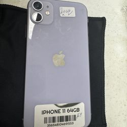 iPhone 11 64GB UNLOCKED