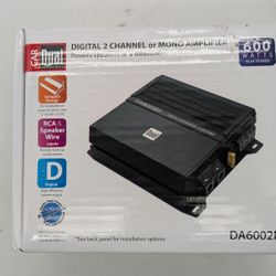Dual Digital 2 Channel MOSFET Amplifier – DA6002D

(new)