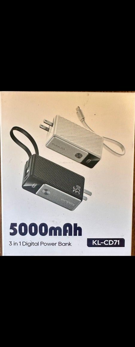 3 In 1 Digital Power Bank