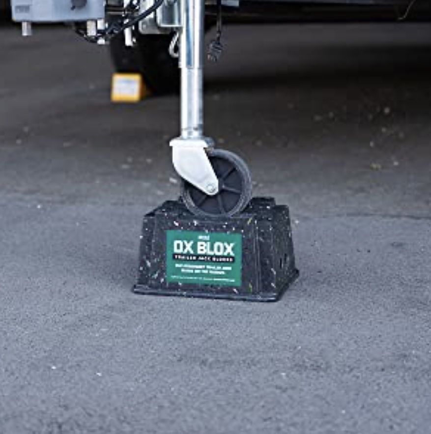 Jack Block/OX BLOX Trailer Jack Block RV and Camper Blocks for Any
