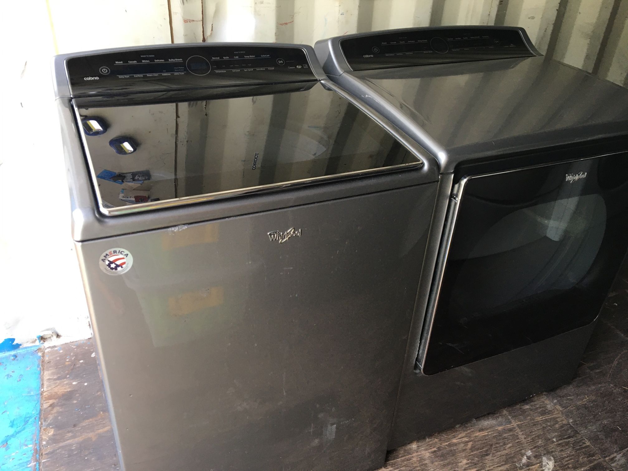 WHIRLPOOL CABRIO WASHER AND DRYER SET WORK PERFECT W WARRANTY