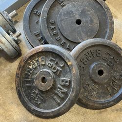 Barbell Weights 1” Hole