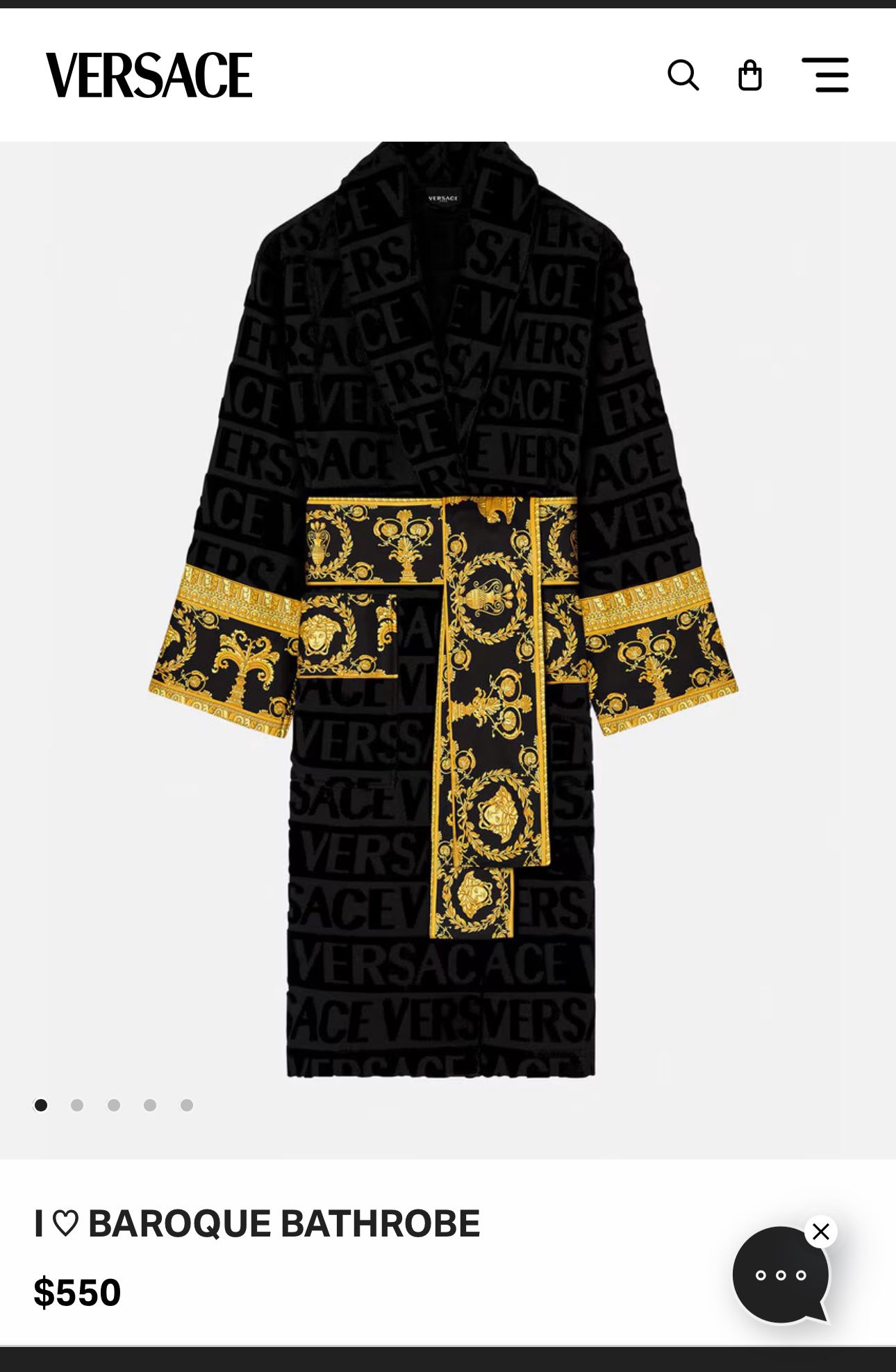 Versace Robe 3XL