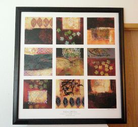 Valerie Willson - "Unexpected Breeze" Signed Art Print with Wood Frame