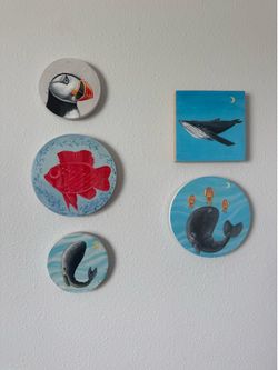 Fish art wall decor
