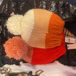 2 ANTHROPOLOGIE Colored Hats 