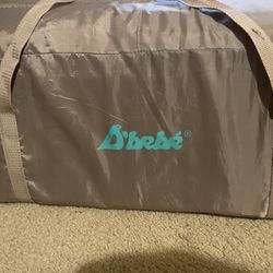 D’Bebe Crib/Play Pin/changing Table