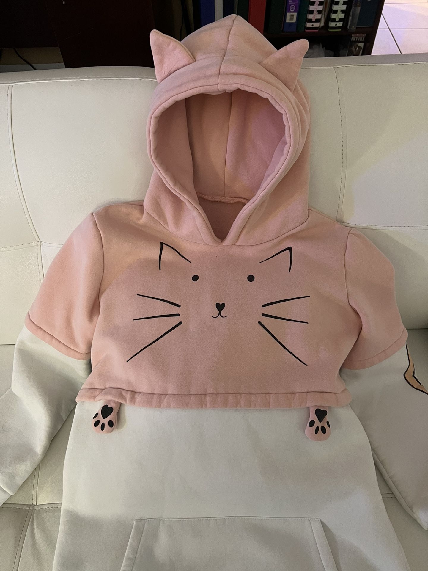 Kitty Cat Sweater With Cat Ears Hoodie