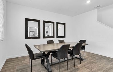 Dining Table- Top Line Furniture Concrete Top Dining Table with Black X-Base