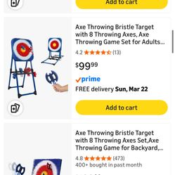 Axe Throwing Bristle Target