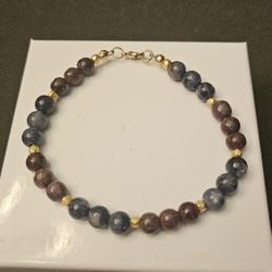 Blue Sapphire/ Ruby Bracelet 