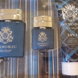 Oxford Bleu Cologne  And Shampoo With Body Wash