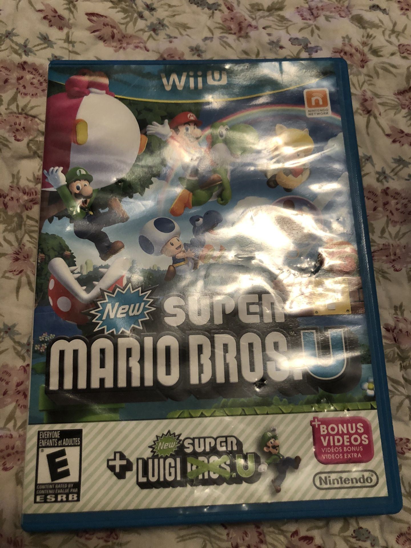 Wii super Mario bro’s u game