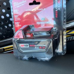 Milwaukee 5.0 M 18 battery