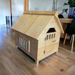 Wooden pet house