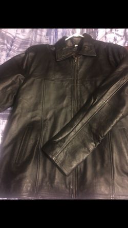 100 percent authentic leather jacket