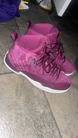 Burgundy Jordan 12