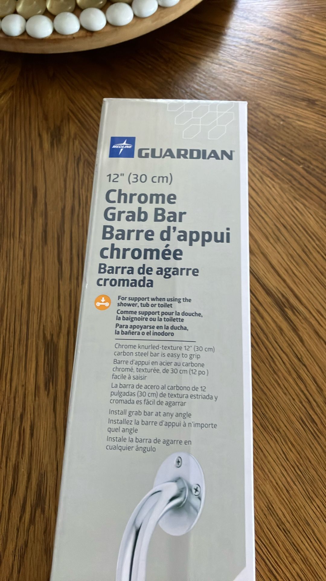 Chrome Grab Bar