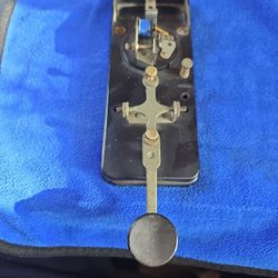 Vintage Morse Code Telegraph Made In Japan.