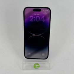Factory Unlocked Apple iPhone 14 Pro 128GB Deep Purple MQ0E3LL/A