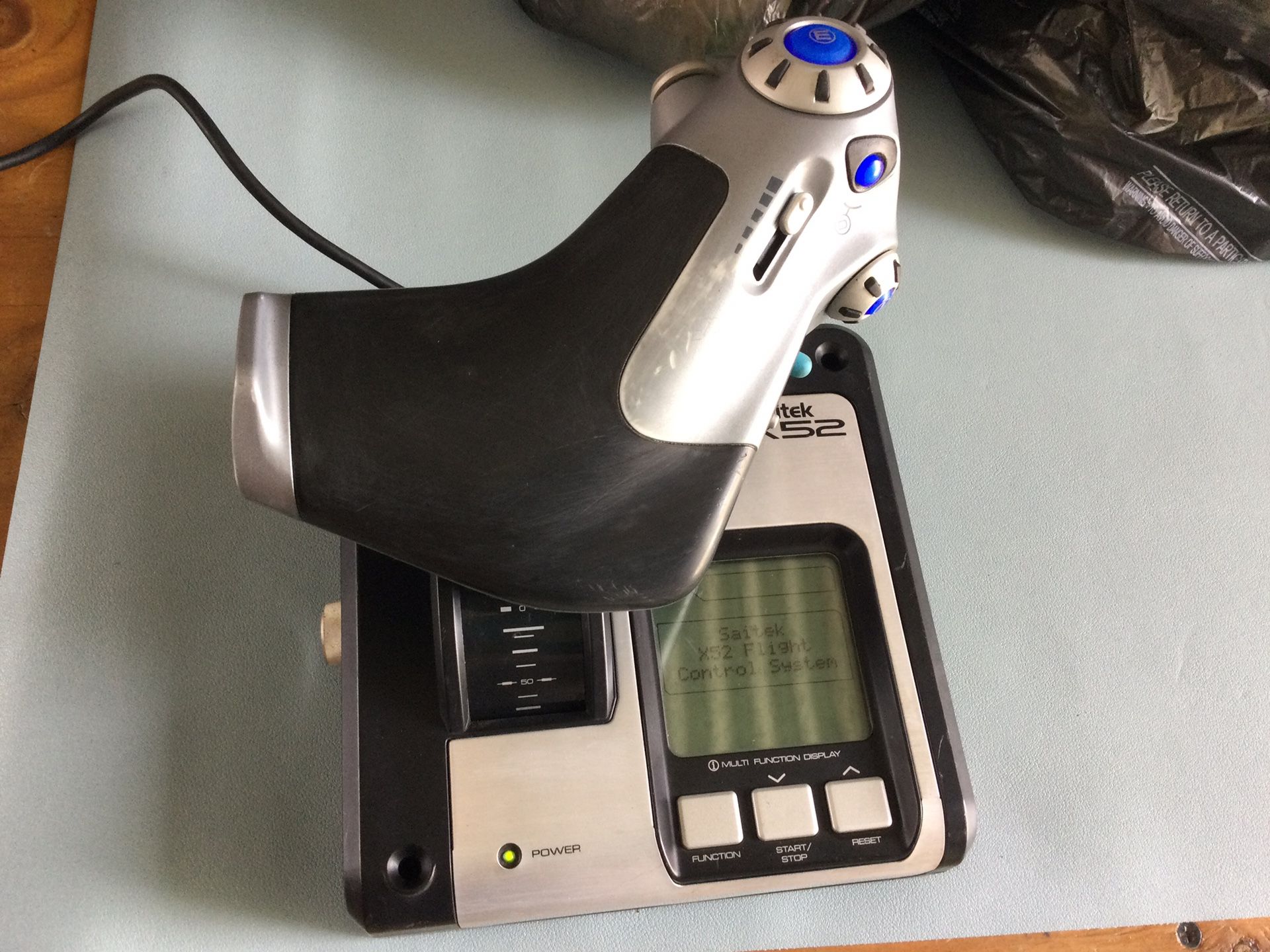 USED Logitech Saitek X52 PRO FLIGHT CONTROL SYSTEM PC Throttle ONLY. $25.00 SOUTH GATE pick up